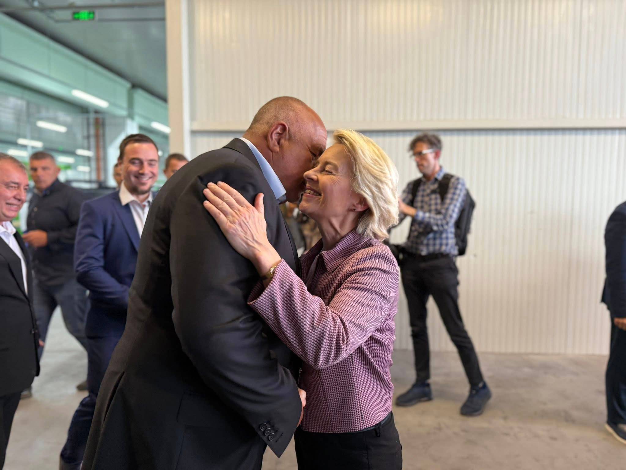  Бойко Борисов и Урсула фон дер Лайен 